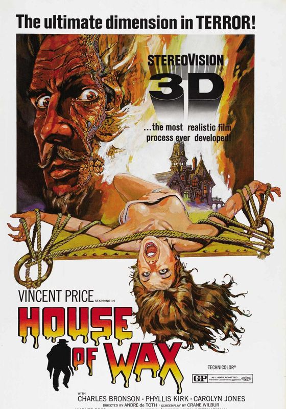 House of Wax                อาถรรพ์หุ่นขี้ผึ้ง                1953