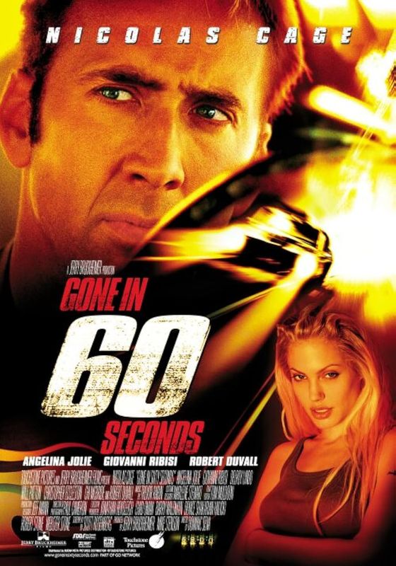 Gone in Sixty Seconds                60 วิ รหัสโจรกรรมอันตราย                2000